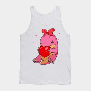 Quaggan with heart Tank Top